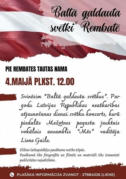 Baltā galdauta svētki Rembatē
