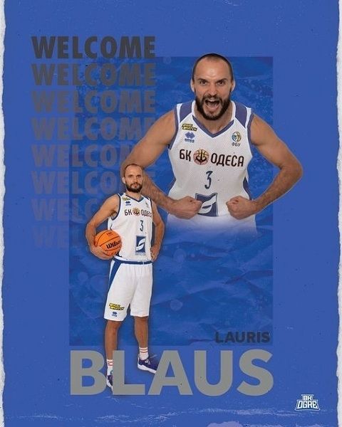 Basketbolists Blaus no Ukrainas vienības "Odessa" pievienojas LIBL klubam "Ogre"