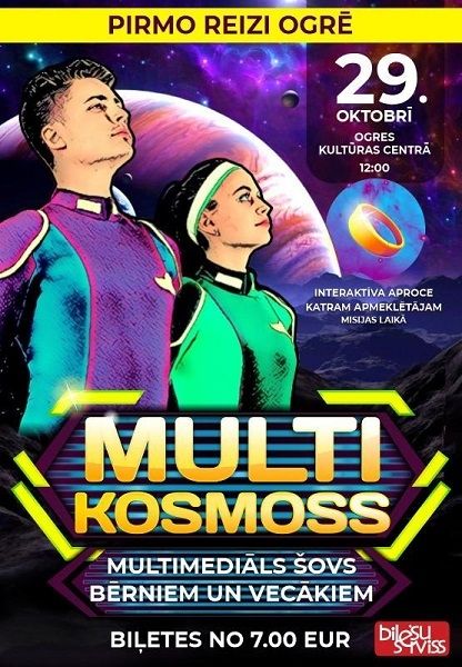 Bērnu izrāde "MultiKosmoss" Ogrē