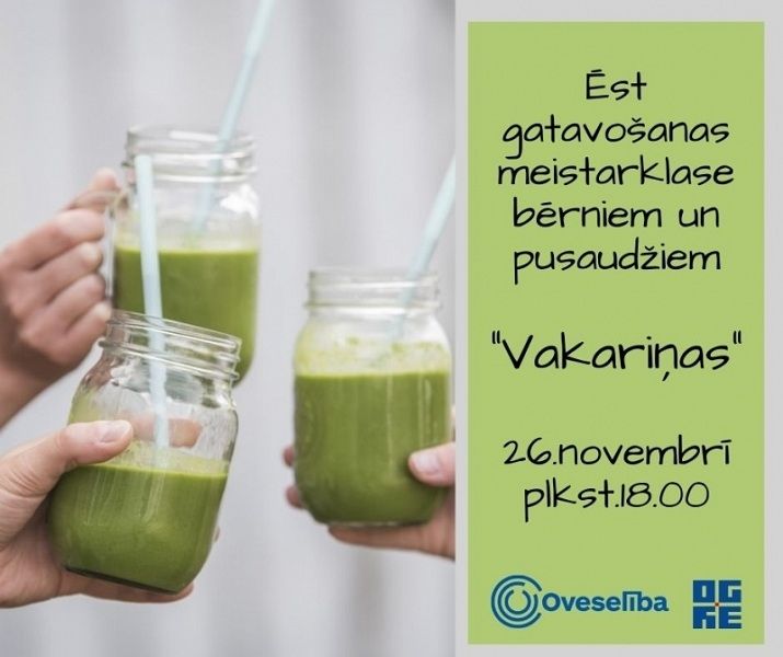Bērnus un pusaudžus aicina uz ēst gatavošanas meistarklasi