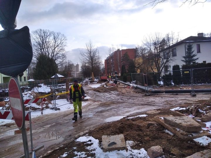 Būvdarbu laikā tiks slēgts Parka ielas pārbūvējamais posms