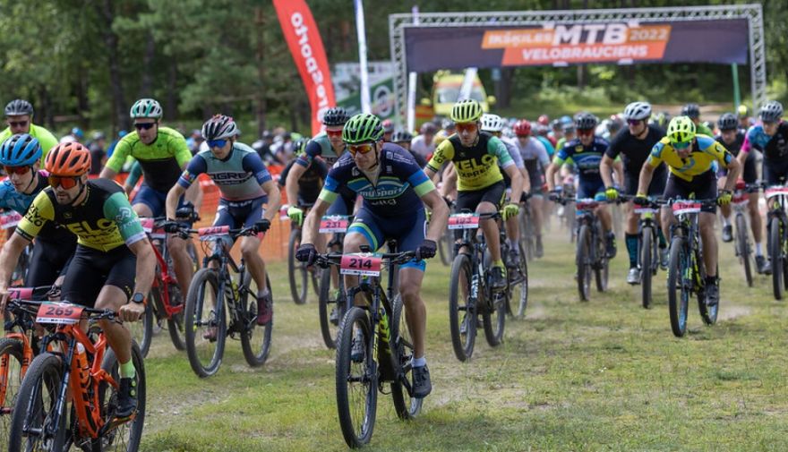 Dabas parkā "Zilie kalni" norisināsies iecienītās un ikgadējās MTB riteņbraukšanas sacensības