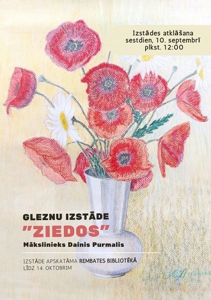 Daiņa Purmaļa gleznu izstāde Rembatē