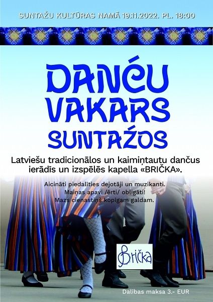 Danču vakars Suntažos
