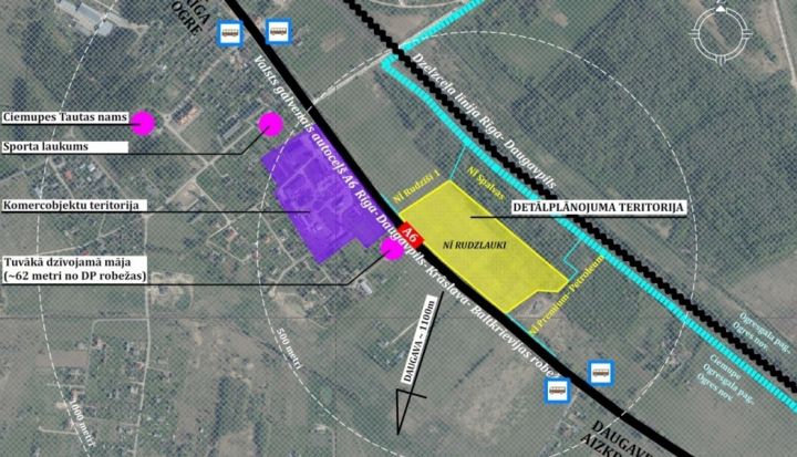 Detālplānojuma  nekustamajam īpašumam "Rudzlauki", Ciemupē, publiskā apspriešana