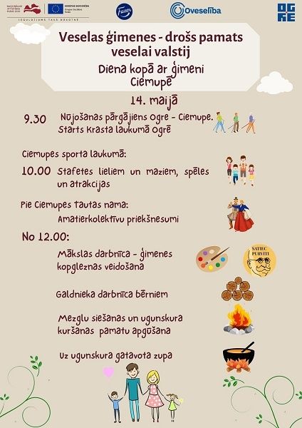 Diena kopā ar ģimeni Ciemupē