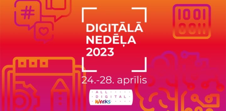 “Digitālā nedēļa 2023” Ogres Centrālajā bibliotēkā