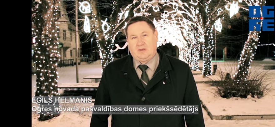 Domes priekšsēdētāja apsveikums Jaunajā gadā