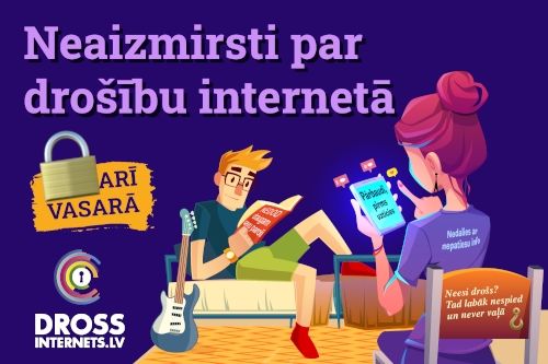 Drossinternets.lv aicina pievērst uzmanību bērnu pavedināšanas riskam internetā