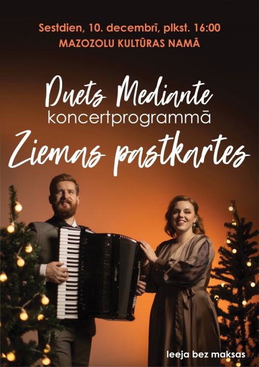 Duets Mediante "Ziemas pastkartes" Mazozolos