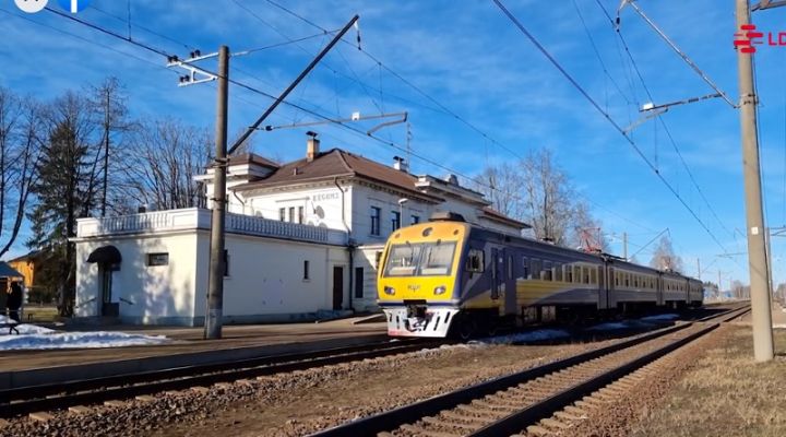 Dzelzceļa vēsture Latvijā- Ķeguma dzelzceļa stacija