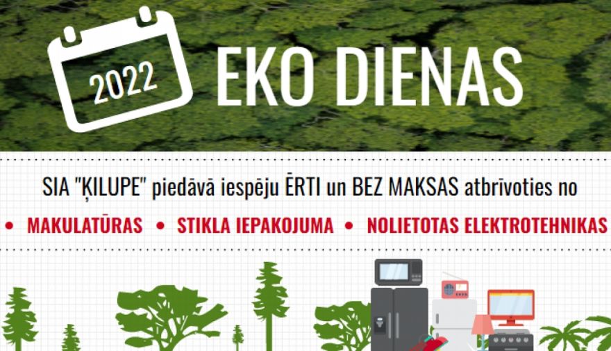 EKO Dienas’2022 Ogres novadā