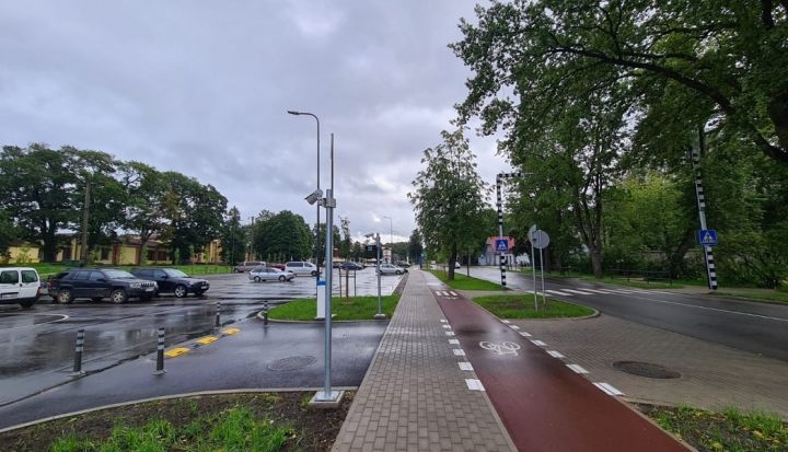 Ekspluatācijā nodota Skolas iela un Jūlija Alberta Marsona laukums (stacijas laukums)