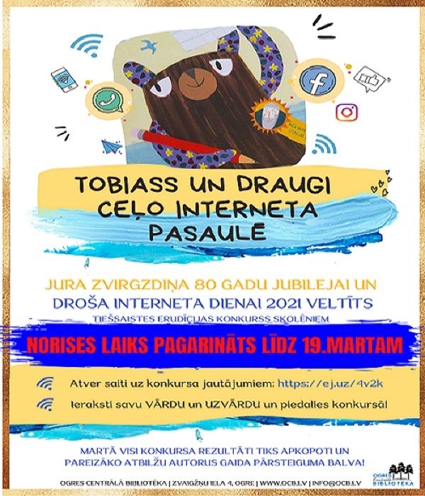 Erudīcijas konkurss pagarināts līdz 19.martam