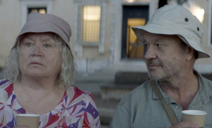 Filma "Pastkarte no Romas" Suntažos
