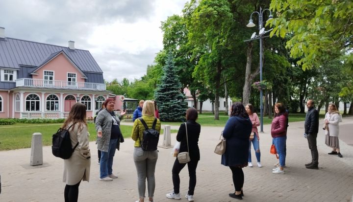 Foto: Ogrē aizvadīts tūrisma speciālistu pieredzes apmaiņas brauciens