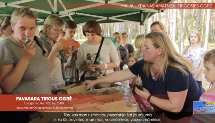 Gadatirgū Ogrē ar saviem darinājumiem piedalīsies Ukrainas civiliedzīvotāji