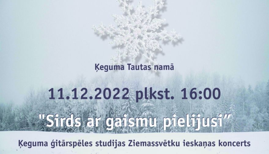 Ģitārspēles studijas Ziemassvētku ieskaņas koncerts