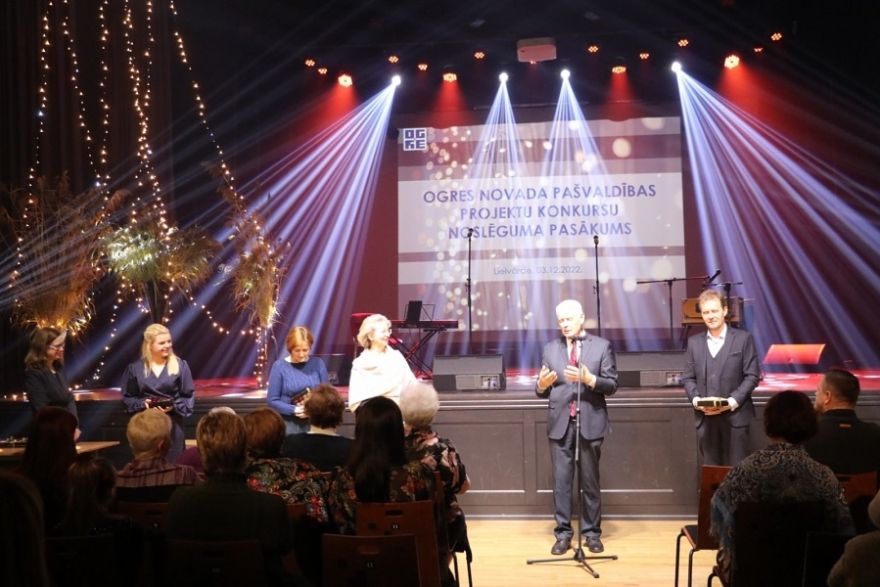 Godina Ogres novada iedzīvotājus – pašvaldības finansēto projektu īstenotājus