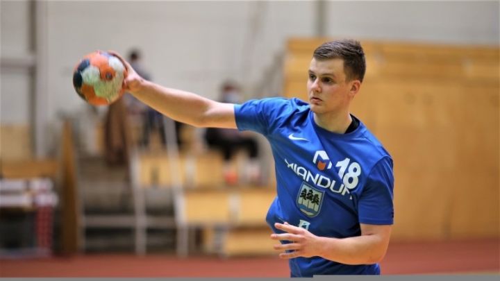 HK "Ogres" klubs izcīna uzvaru handbola virslīgas regulārā čempionāta spēlēs