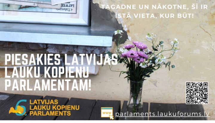 Iedzīvotāji aicināti pieteikties dalībai Lauku kopienu parlamentā