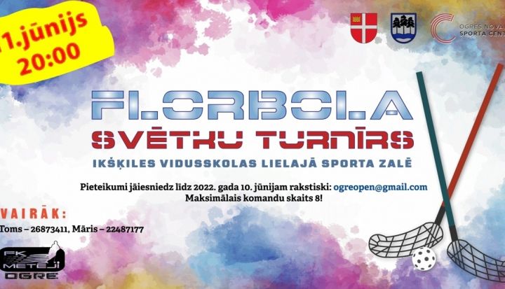 Ikšķiles svētku florbola turnīrs