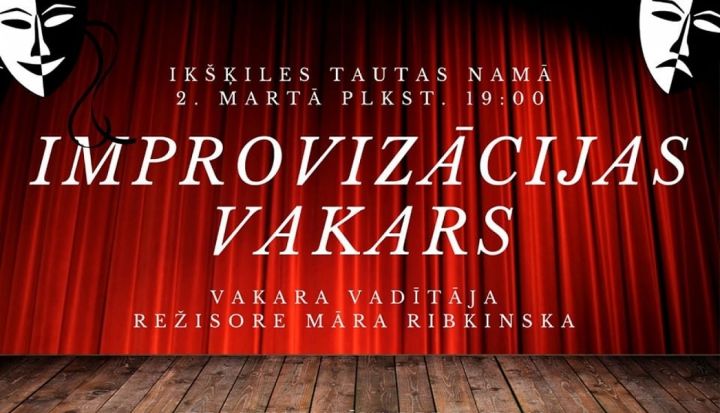 Improvizācijas vakars Ikšķilē