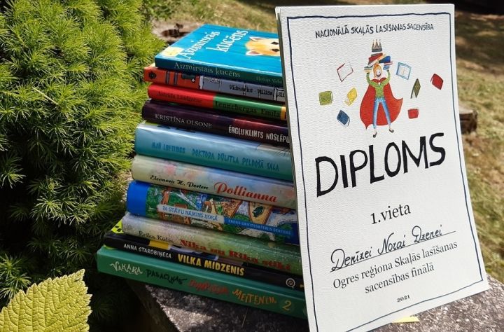 Ir noskaidroti labākie Ogres reģiona skaļie lasītāji