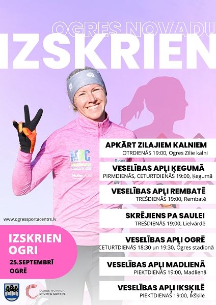 Izskrien Ogres novadu