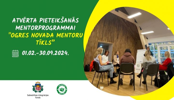 Izsludina jauno mentoru kandidātu pieteikšanos dalībai mentorprogrammā