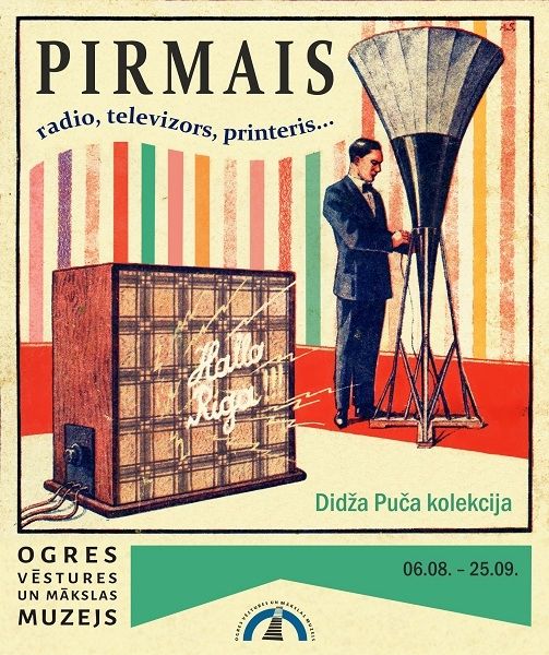 Izstāde "Pirmais radio, televizors, printeris..."