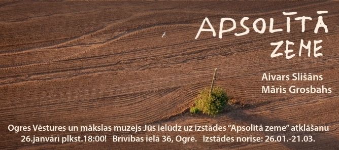 Izstādes "Apsolītā zeme" atklāšana Ogrē