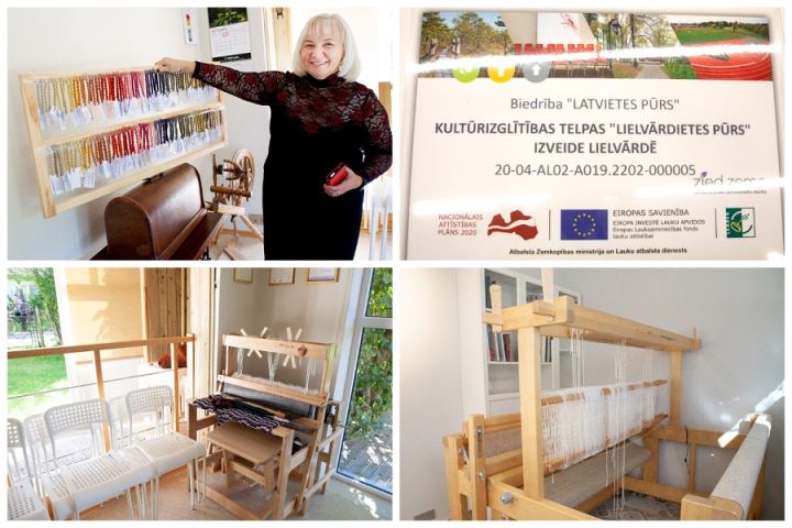 Izveidota kultūrizglītības telpa "Lielvārdietes pūrs"