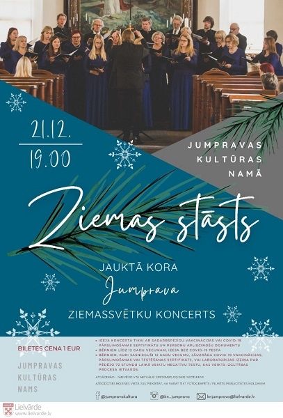 Jauktais koris "Jumprava" aicina uz Ziemassvētku koncertu