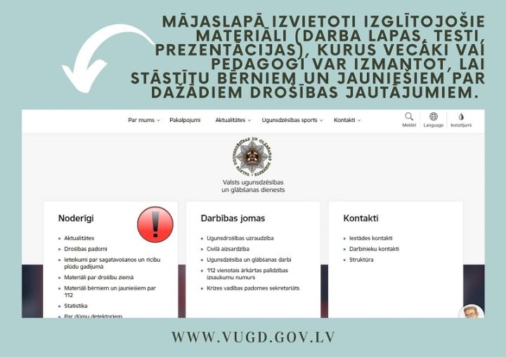 Jauni risinājumi VUGD prevencijas aktivitātēs