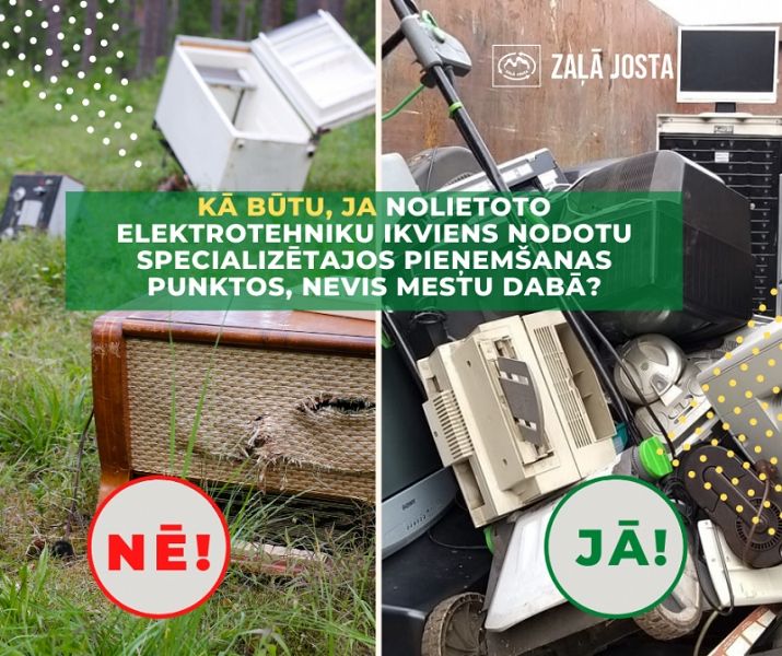 Kā būtu, ja cilvēki nepiemēslotu dabu - tā vietā ikdienā utilizētu atkritumus korekti