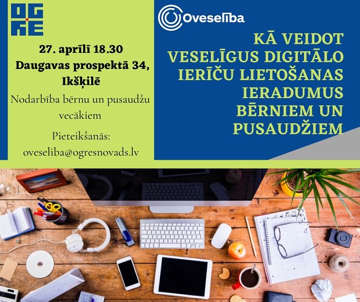 Kā veidot veselīgus digitālo ierīču lietošanas ieradumus bērniem un pusaudžiem