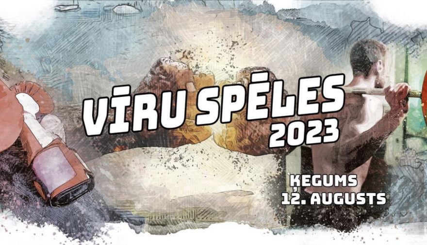 Ķeguma pludmalē notiks "Vīru spēles 2023"
