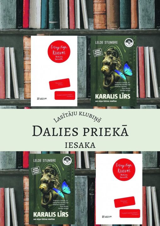 Klusums un Karalis Līrs Ciemupes bibliotēkā