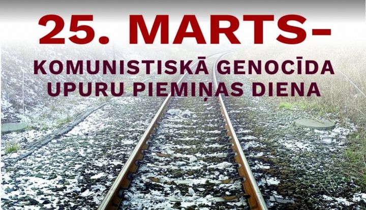 Komunistiskā genocīda upuru piemiņas diena Ogres novadā 25. un 26.martā