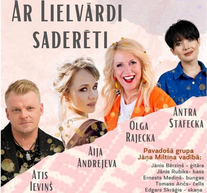 Koncertprogramma "Ar Lielvārdi saderēti"