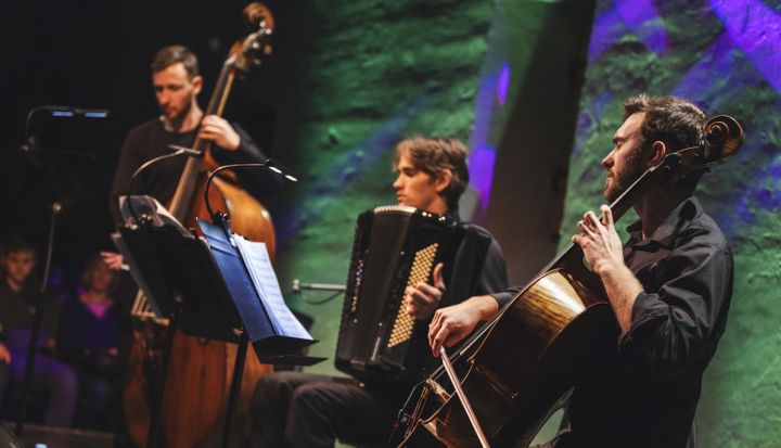 Koncerts "Pjacollas un Baha kontrapunkts" Ikšķilē