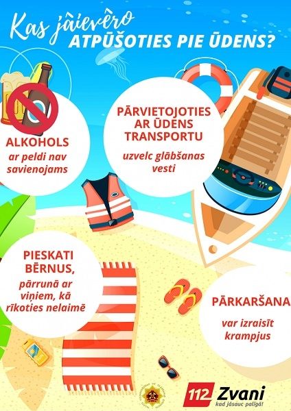 Kopš oficiālās peldsezonas atklāšanas VUGD no ūdenstilpēm izcēlis 26 bojāgājušus cilvēkus