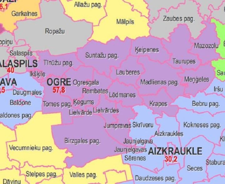 Laikraksta "Ogres Vēstis Visiem" 6.jūlija numurā: