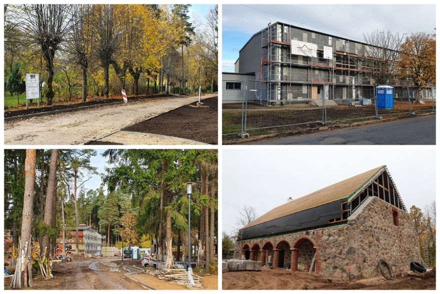 Laiks gana labs – būvdarbi turpinās