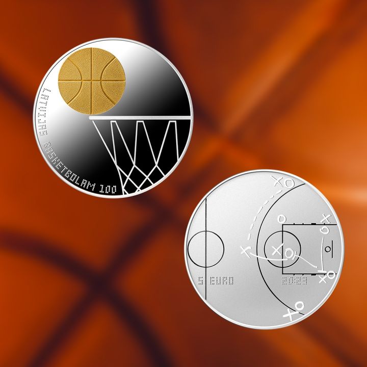 Latvijas Banka izlaiž Latvijas basketbolam veltītu monētu