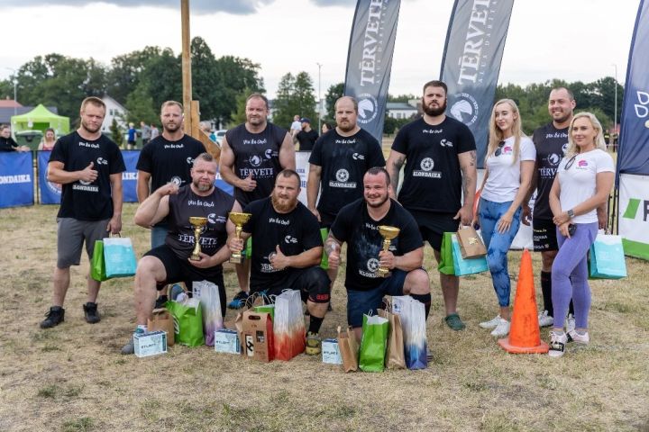 Latvijas čempionāta spēkavīriem Mārupes posmā uzvaru izcīna ogrēnietis Māris Krievelis