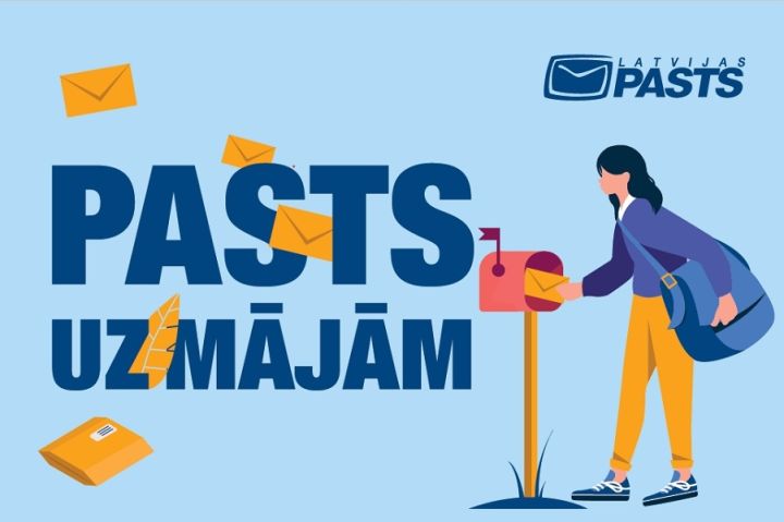 Latvijas Pasts atgādina par iespējām saņemt pasta pakalpojumus klienta dzīvesvietā Ogres novadā