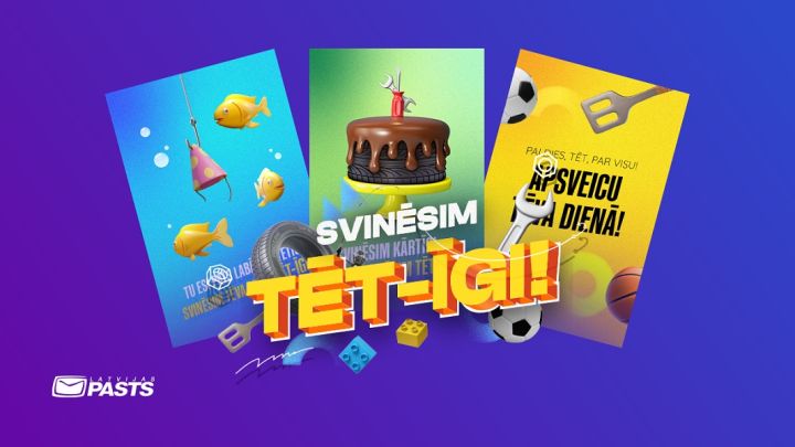 Latvijas Pasts sāk ikgadējo Tēva dienas pastkaršu sūtīšanas akciju