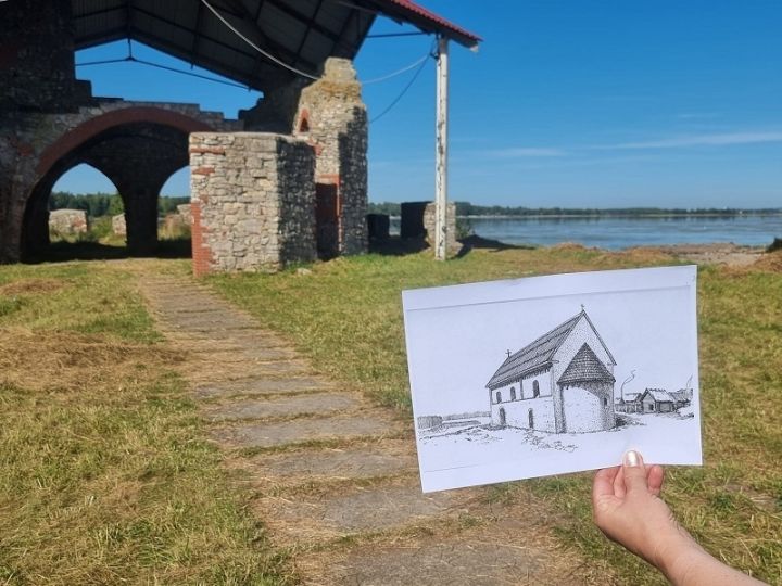 Līdz septembra beigām uz Sv. Meinarda salu iespējams doties kājām